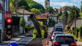 Útfelújítás a 2-es főúton Nagyorosziban — egy sávon, jelzőlámpás forgalomirányítással kell számolni