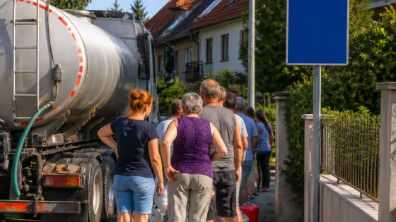 Átmeneti vízhiány lesz szeptember 28-án Veszprém több utcájában, víztartállyal segítenek