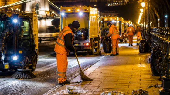 Budapest éjszakai nagytakarítása: egész éjszaka dolgoztak a közterületek helyreállításán