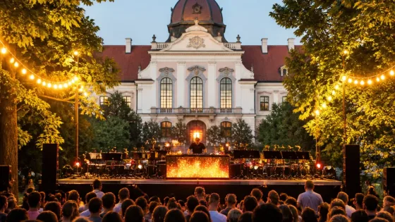 Gödöllőn ünnepelt a zene: Lotfi Begi és a Gödöllői Szimfonikusok a kastélyparkban