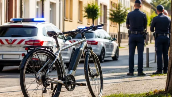 Gyorsan elfogták a jászberényi elektromos kerékpár tolvajait, visszakerült a lopott bringa