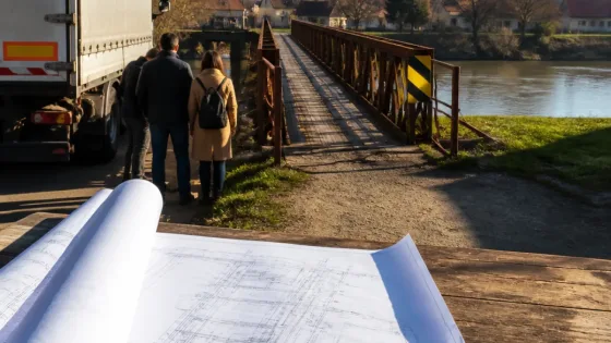 Hat év ígéretei után újból megjelent a képviselő a hernádkércsi hídnál — tervezésre 100 milliós forrás ígéretével