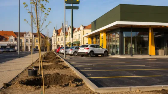 Megnyílt a McDonald’s Szentesen: munkahelyek, fásítás és vita a városban