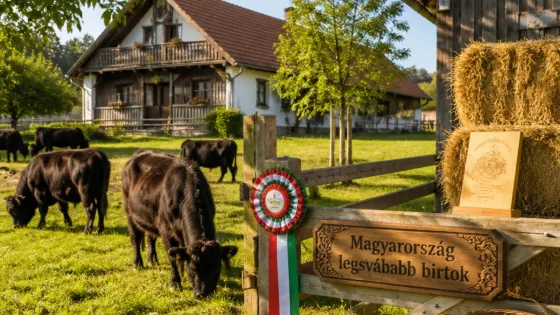 Megyei családi gazdaság a dobogón: a móri Möllmann Ranch elnyerte a „legsvábabb birtok” különdíjat
