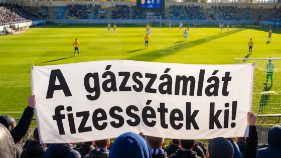Mezőkövesd molinóval üzent a kazincbarcikaiaknak a stadion- és gázszámlaügy miatt