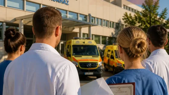 Miniszteri elismerés a nyíregyházi kórháznak a mezőkeresztesi buszbaleset sérültjeinek ellátásáért