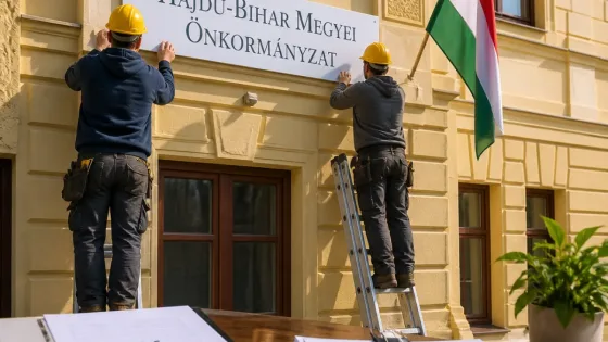 Nevet vált a megyei önkormányzat — október 1-jétől Hajdú‑Bihar Megyei Önkormányzat néven működik