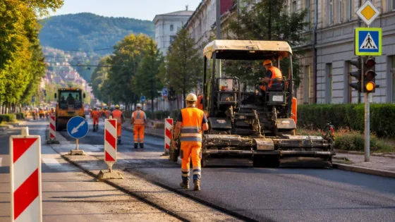 Salgótarján: hétfőtől újabb forgalomkorlátozások és zárómunkák a Rákóczi úton