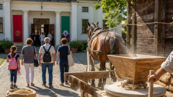 Szarvas: ingyenes múzeumlátogatás és bemutató őrlés az augusztus 20-i ünnepen