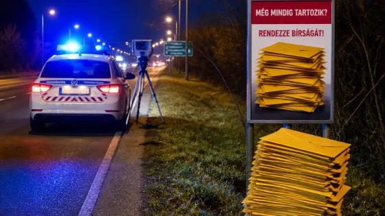 Több mint 102 ezer rendezetlen gyorshajtási bírság — Somogyban is fokozott ellenőrzés zajlik