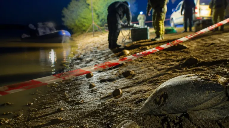 60 mm-es aknavetőgránát került elő a Drávából a somogyi határ közelében — tűzszerészek intézkedtek