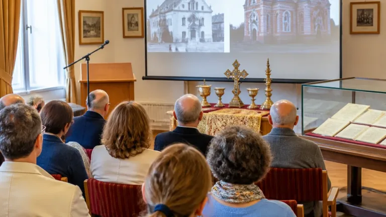 A kamilliánus rend és a hajdúdorogi székeskáptalan emlékezete volt a hangsúly a helytörténeti esten