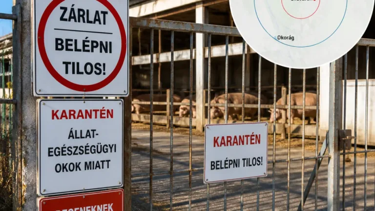 Afrikai sertéspestis: két baranyai gazdaságban is megerősítették a vírust, védőkörzetek kijelölve