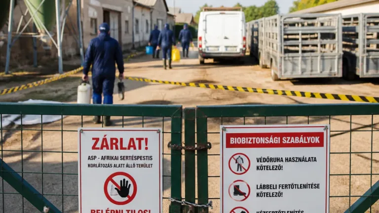 Afrikai sertéspestis: megfertőzött telepet azonosítottak Somogyban, 1 850 hízó leölését végezték el