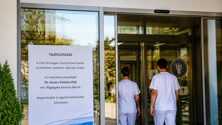 Átmeneti vezető veszi át a Zala Vármegyei Szent Rafael Kórház képviseletét augusztus–szeptemberre