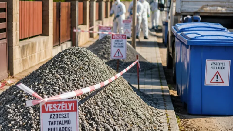 Az Európai Bizottság elismerte a szombathelyi azbesztprobléma súlyosságát, a kormány 3 milliárdot biztosított