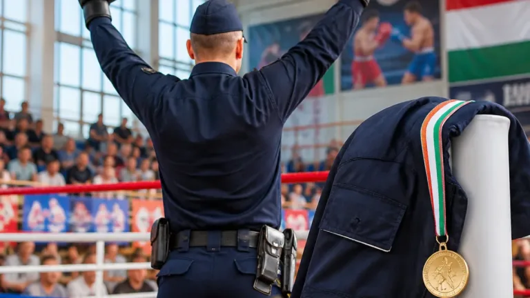 Bajnoki arany Ózdról: Csongrád‑Csanád rendőre nyerte a 95+ kg kategóriát a Police Fight Challengen