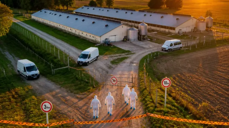 Baromfipestis: megerősített fertőzés Fülöpházán — 220 ezer csirkét tartanak el a két telepen