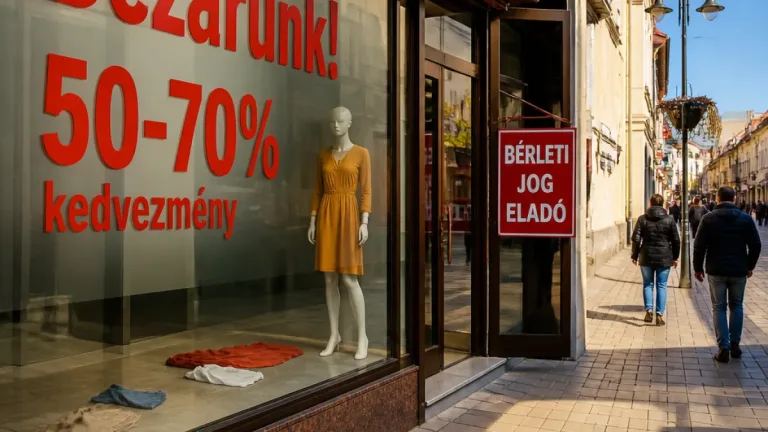Bezár az Otthon Kisáruház Nagykanizsán: közel 50 év után felszámolják a sétálóutcai boltot