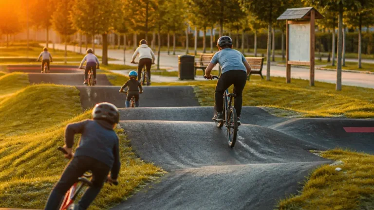 Bonyhád új közösségi tere: a Családi Pihenőpark melletti pumpapálya a fiatalok találkozóhelye