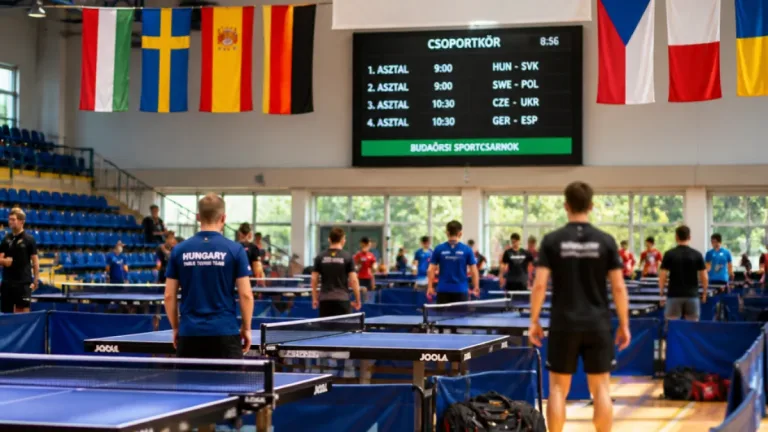 Budaörs ad otthont a női asztalitenisz Bajnokok Ligája első csoportkörének