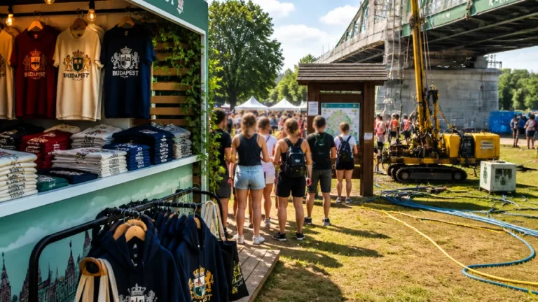 Budapest „kiköltözött” a Szigetre: merch, fúrt kút és a sok éve halogatott K-híd ígérete