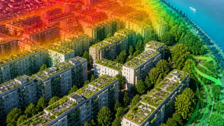 Budapest Zöld panelprogrammal reagál a városi hőszigetre és energiaválságra