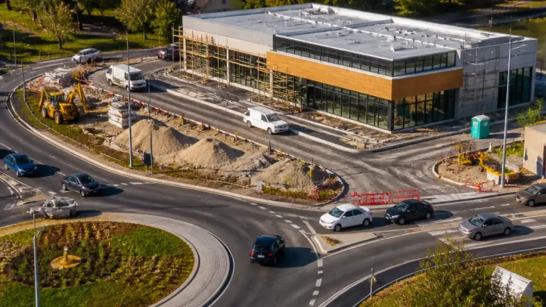 Célegyenesben a sátoraljaújhelyi McDonald’s építése — hamarosan megnyílhat a McDrive az országúti körforgónál