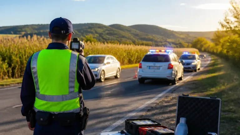 Drón és civil autók: nagy ellenőrzés Fonyód–Marcali térségében, 25 szabályszegőt találtak