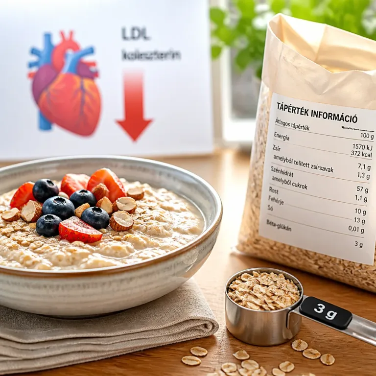 A zab béta‑glükánja mérsékelheti az LDL‑szintet — mit jelent ez a gyakorlatban?