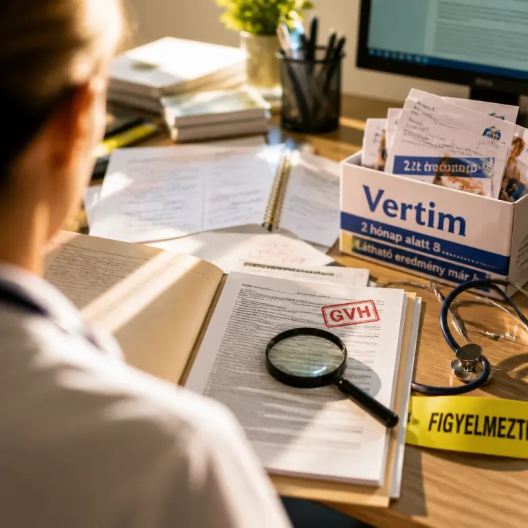 GVH eljárást indított a Vertim nevű étrend‑kiegészítő hirdetése miatt