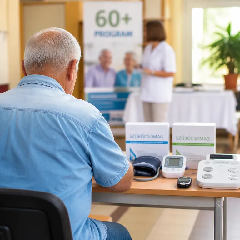 Ajándék szűrőcsomagokkal bővül a 60+ program: egyszerű vizsgálatok az idősebbek számára