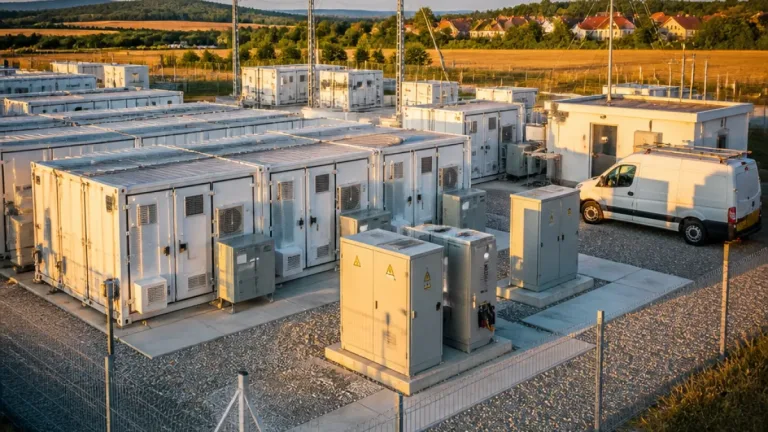 Egyike Veszprém megyében: négy új energiatárolót állított üzembe az E.ON uniós támogatással