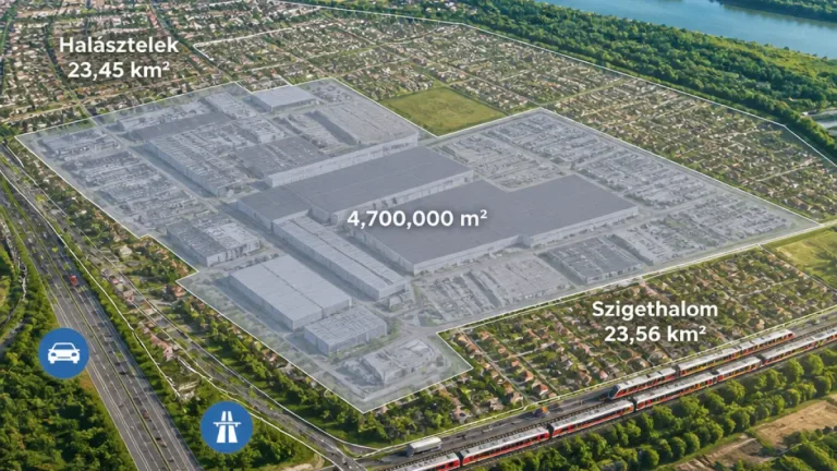 Elon Musk tervezett óriásgyára nagyobb lenne Halászteleknél is — mit jelent ez a Pest megyeieknek?