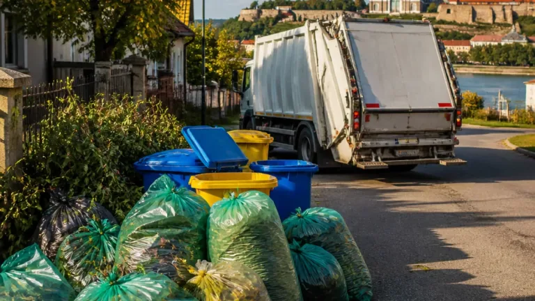 Esztergom környékén is akadozott a zöld- és szelektív hulladékszállítás a hosszú hétvégén