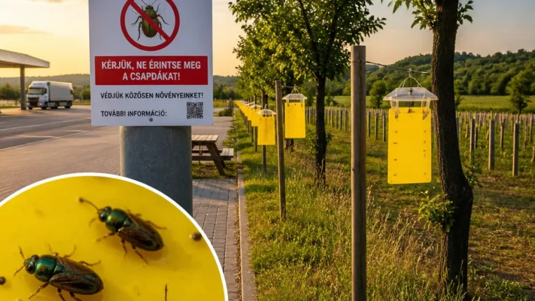 Figyelmeztetés Zalában: a japán cserebogár megjelent a határ közelében, a hatóságok kérik az éberséget
