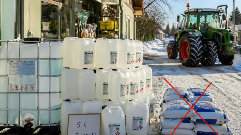 Folyékony jégoldóval kínál alternatívát a kisteleki cég a sózás okozta károk ellen