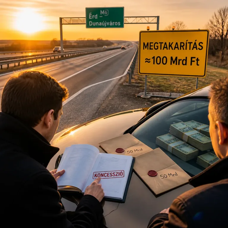 Közel 100 milliárdot takaríthat meg az állam az M6-os koncesszió újraértékelésével