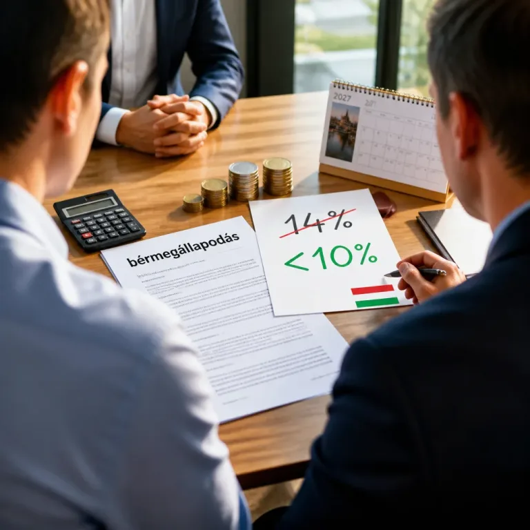 Csökkenő kilátások: akár 10% alatti lehet a minimálbér-emelés 2027-ben