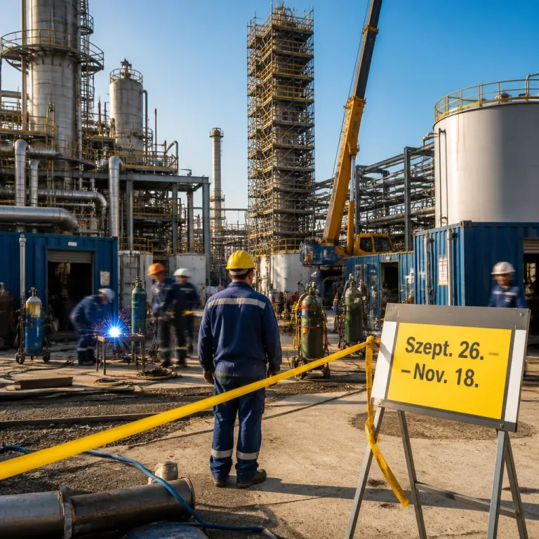 Leállítják a pancsovai Petrohemija termelését: több mint ezer munkás dolgozik a 15 millió eurós nagyjavításon