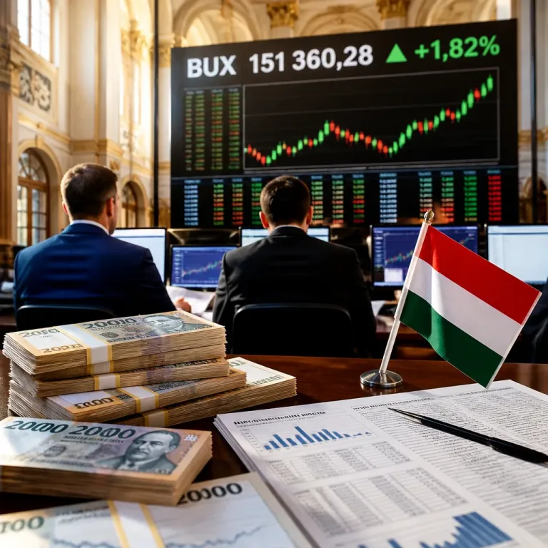 Rekordot döntött a BUX: történelmi csúcson zárt a magyar részvénypiac