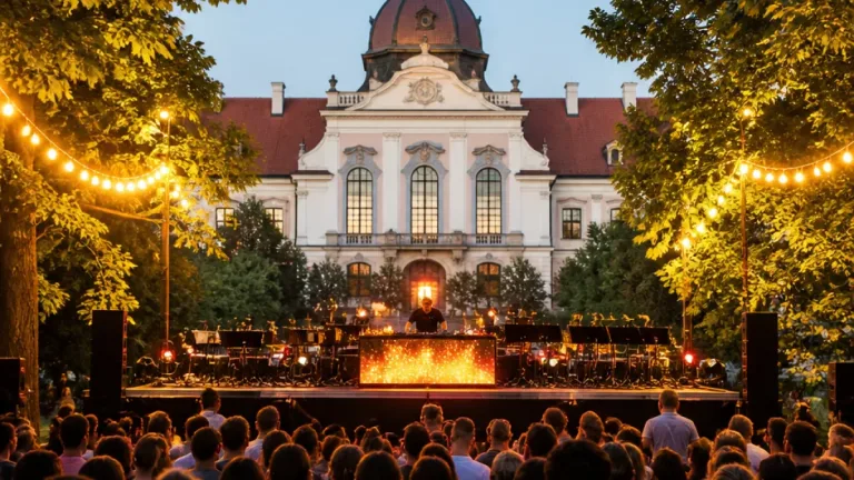Gödöllőn ünnepelt a zene: Lotfi Begi és a Gödöllői Szimfonikusok a kastélyparkban
