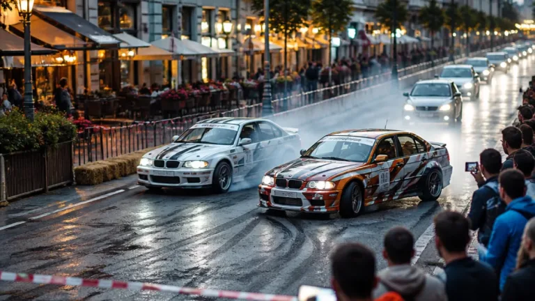 Győr belvárosa a ralivilág színpadává vált az UNI Győr Rally első napján