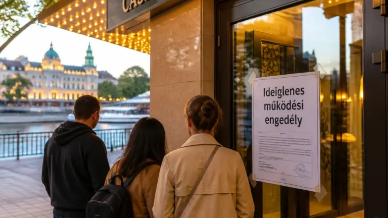 Győr: ideiglenes engedéllyel működik a városi kaszinó, kérdéses a jövője