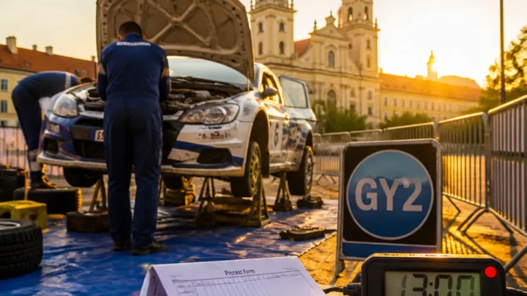 Győr Rally: felháborodás a 13 perces büntetés miatt, a páros jogorvoslatot kezdeményez