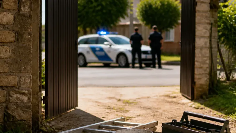 Gyors intézkedés Csongrád területén: öt perc alatt elfogták a kertes házba betörni próbáló férfit