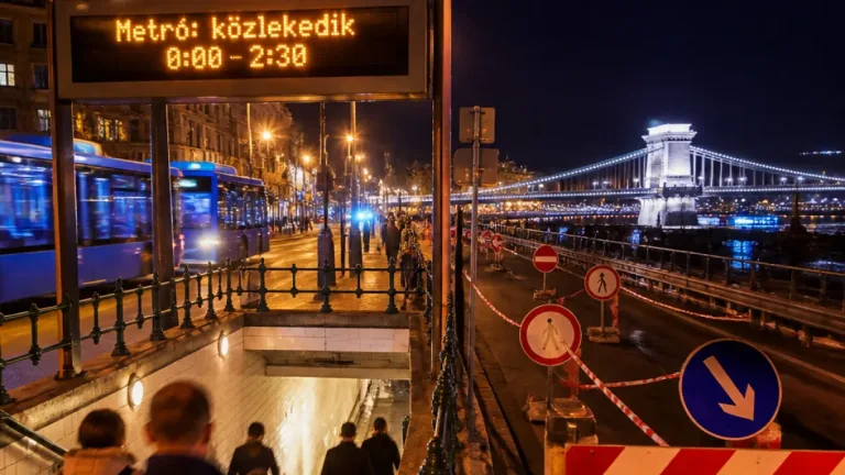 Hajnali fél 3-ig járnak a metrók és több rakpart lezárás várható augusztus 20-án