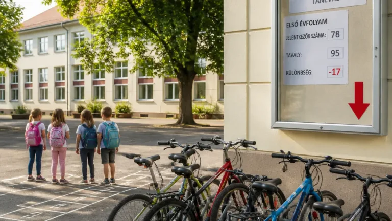 Harminc év alatt csaknem 10 ezerrel csökkent az általános iskolások száma Tolnában