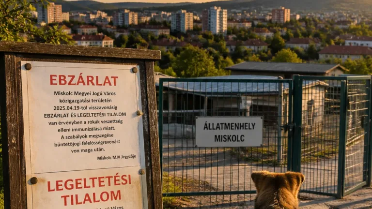 Három hétre ebzárlat Miskolcon: korlátozások, elmaradó nyílt napok és gyakorlati tudnivalók
