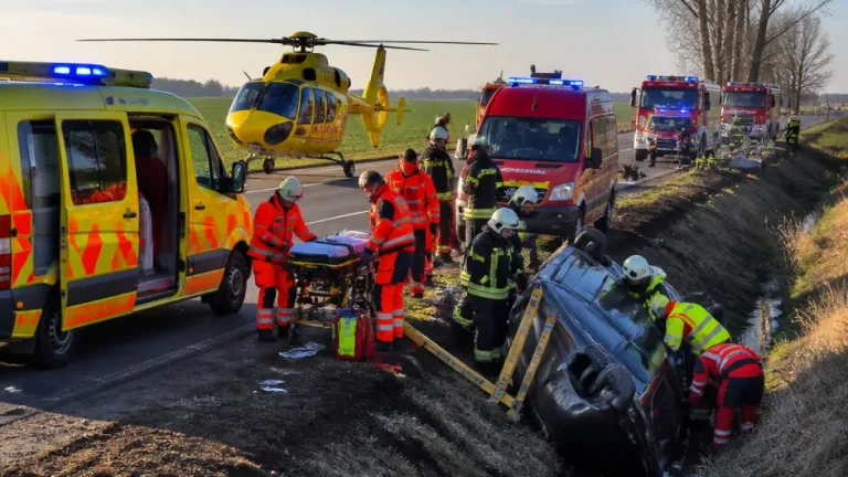 Hat sérült, két mentőhelikopter és hosszan tartó műszaki mentés Páhi és Izsák között